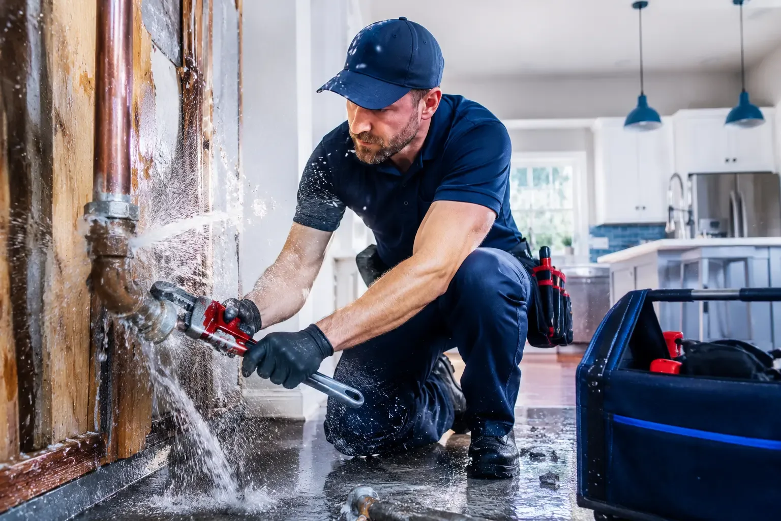 Emergency pipe repair in New Mexico